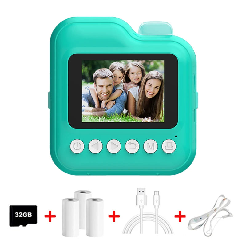 Inkless Kids Camera – Snap, Print, Play