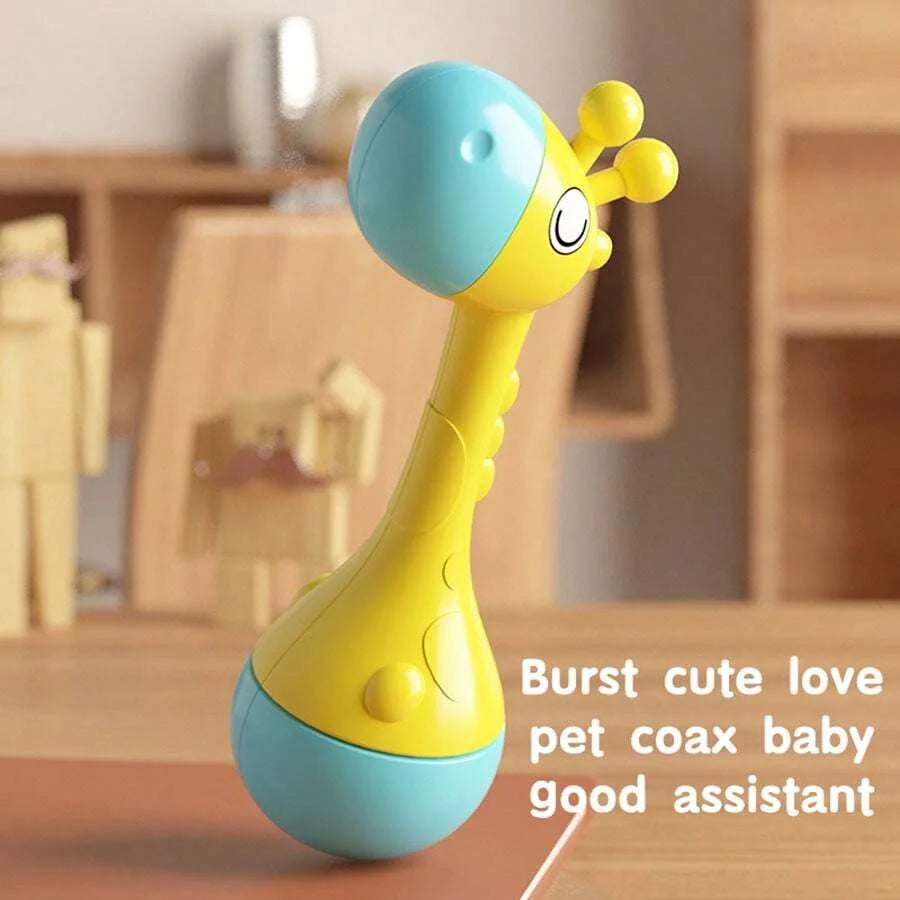 Baby's First Hand Rattle - Soft Sound &amp; Educational Fun