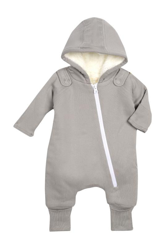 100% Organic Cotton Smart Cuddly Jumpsuit + Bib